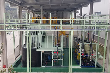 電鍍廢水深度處理設施